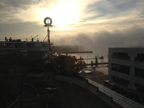 Still crazy amount of fog out this morning #Vancouver