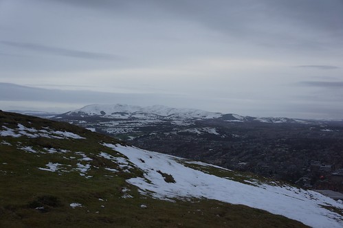 The Pentland Hills from Arthur's Seat, Edinburgh