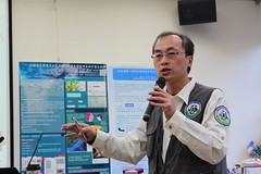特生中心棲地生態組組長林瑞興說明全民科學在全球的運用。