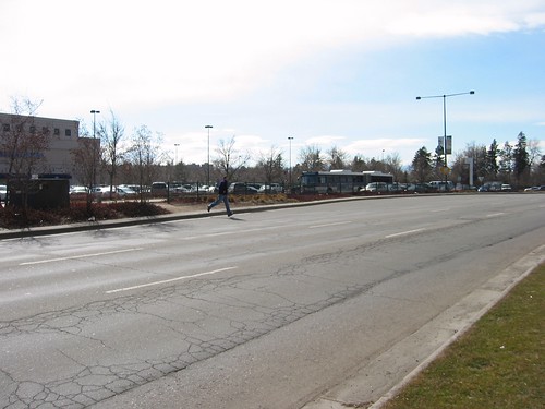 crossing a street in Denver (courtesy of Complete Streets Coalition)