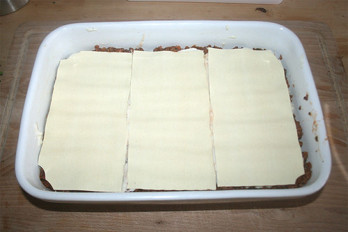 71 - Lasagneplatten einlegen / Add more lasagna sheets