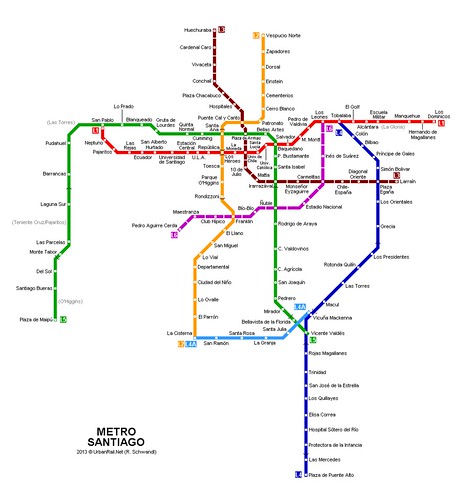 聖地牙哥地鐵圖