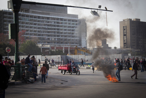 Blocking Tahrir square March 3rd 2013