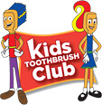 kids tooth brush club logo by cohen2027