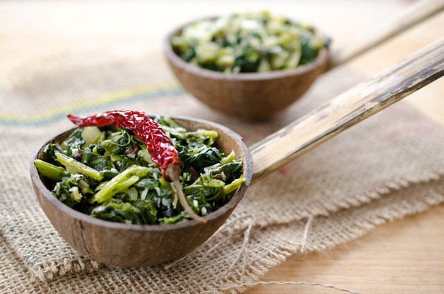 Rapini with Coconut and Spices (1)