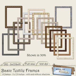 Preview - Basic Textile Frames 6x6