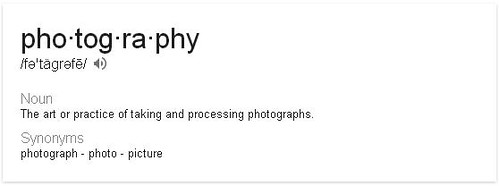 PhotographyDefinition