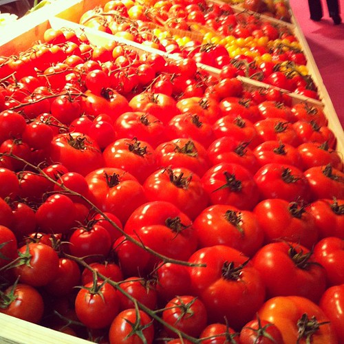Juicy #red #tomatoes from @Keelings at #catex #catex13 #food #fruit