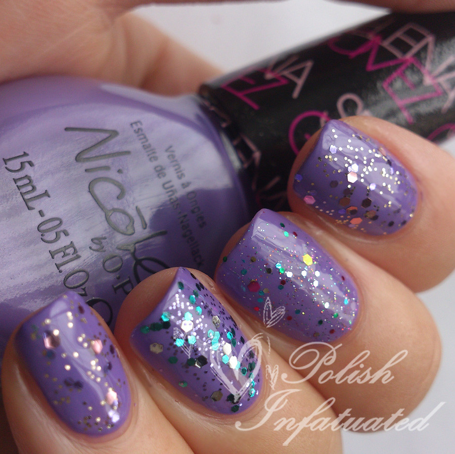 love song layered with glitters