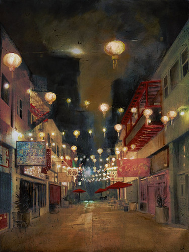 Lights On Chung King by Liz Brizzi