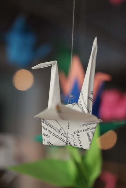 Origami lintu