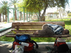 Sleeping in Eilat