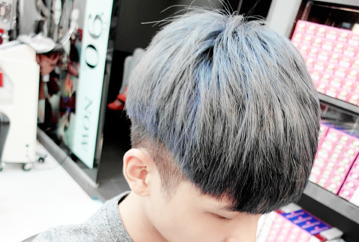 ash blue hair colour