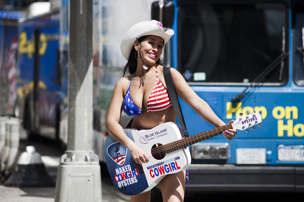 Naked Cowgirl Times Square Editorial Image - Image: 38892285