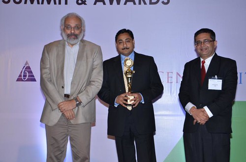 Rahul Raisurana of StanChart PE receiving best PE fund award