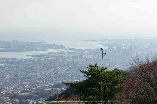 Kobe from atop Mt Rokko
