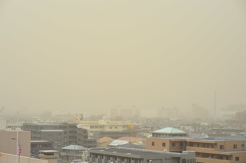 The sky turned yellow: Sandstorms