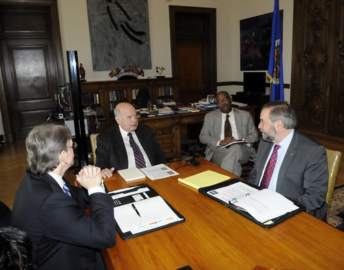 Secretario General de la OEA se reunió con el líder de la oposición en Canadá