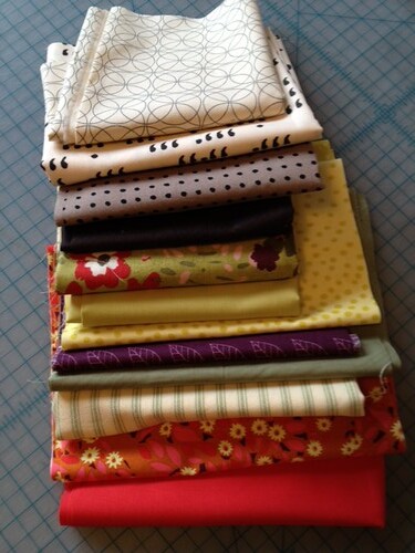 Palette for Hawaii Quilt