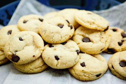 Salted chocolate chip cookies by Ovenly