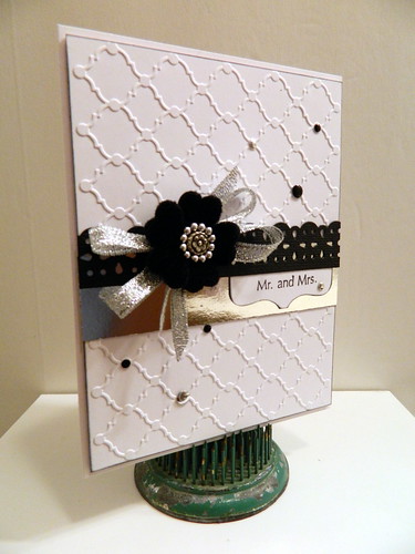 Mr. and Mrs. Wedding Card