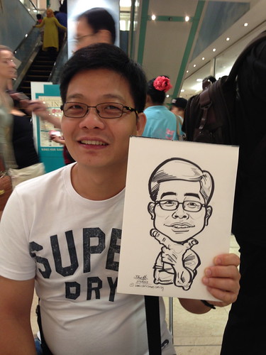 caricature live sketching for Takashimaya Good Friday Special - 40