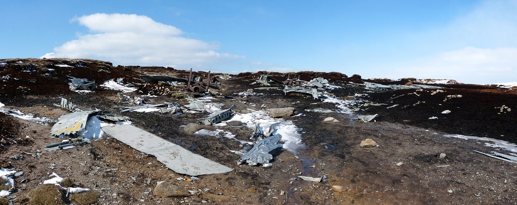 29491 - Overexposed Crash Site, Bleaklow