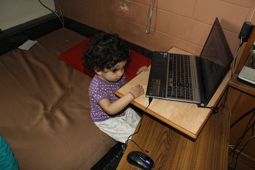Nerjis Asif Shakir Laptop Girl by firoze shakir photographerno1