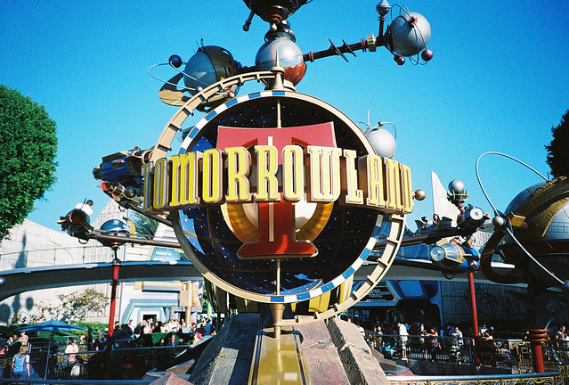 tomorrowland entrance at Disneyland | Flickr - Photo Sharing!