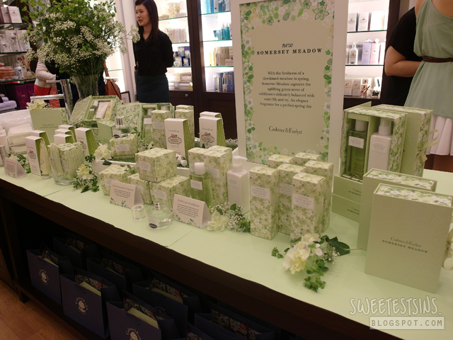 crabtree & evelyn somerset meadow collection launch
