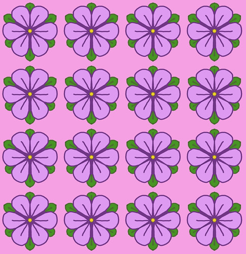 Many Little Purple Flowers by randubnick