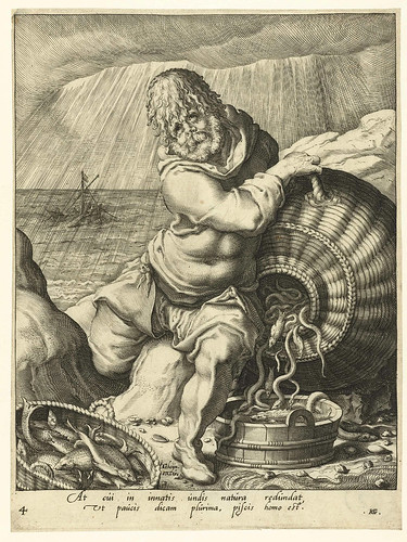 017-El temperamento flemático (elemento agua), Jacob de Gheyn (II), 1596-Rijksmuseum API Collectie