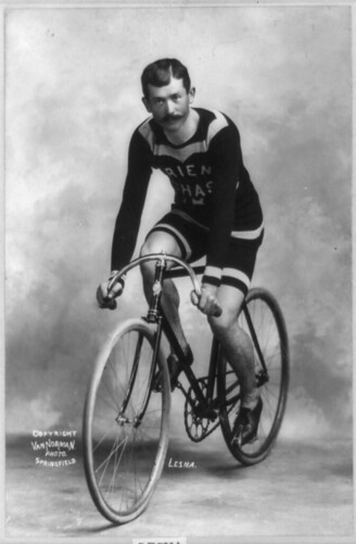 Lucien Lesna, French Cyclist (1898)