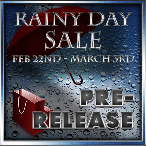 PRE-RELEASE Mini Event Sign Rainy day 512