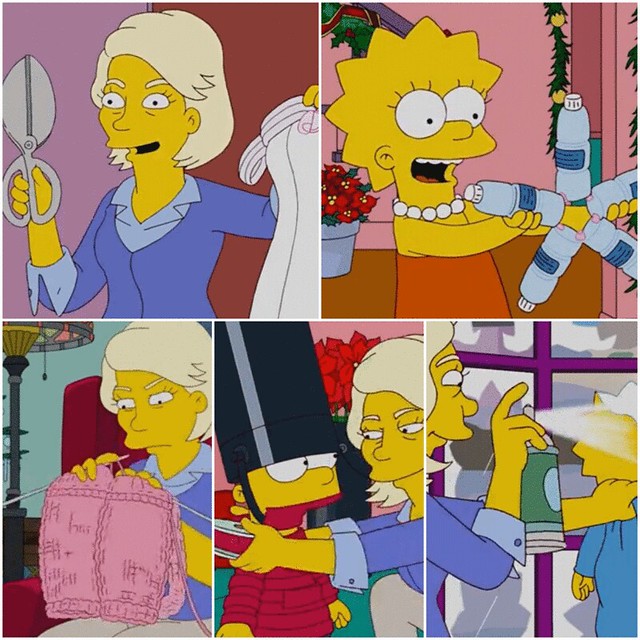 Martha Stewart nos Simpsons