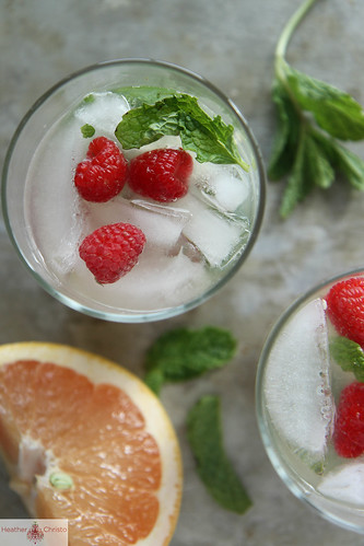 Grapefruit Mint Vodka Cocktail