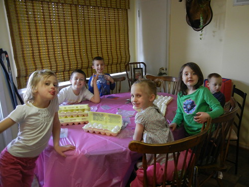 March 29 2013 Dying Easter Eggs, at the Clarks (5)