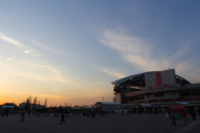 2013年 AFCチャンピオンズリーグ第2節　浦和 vs ムアントンUtd 試合開始前の埼スタ南広場