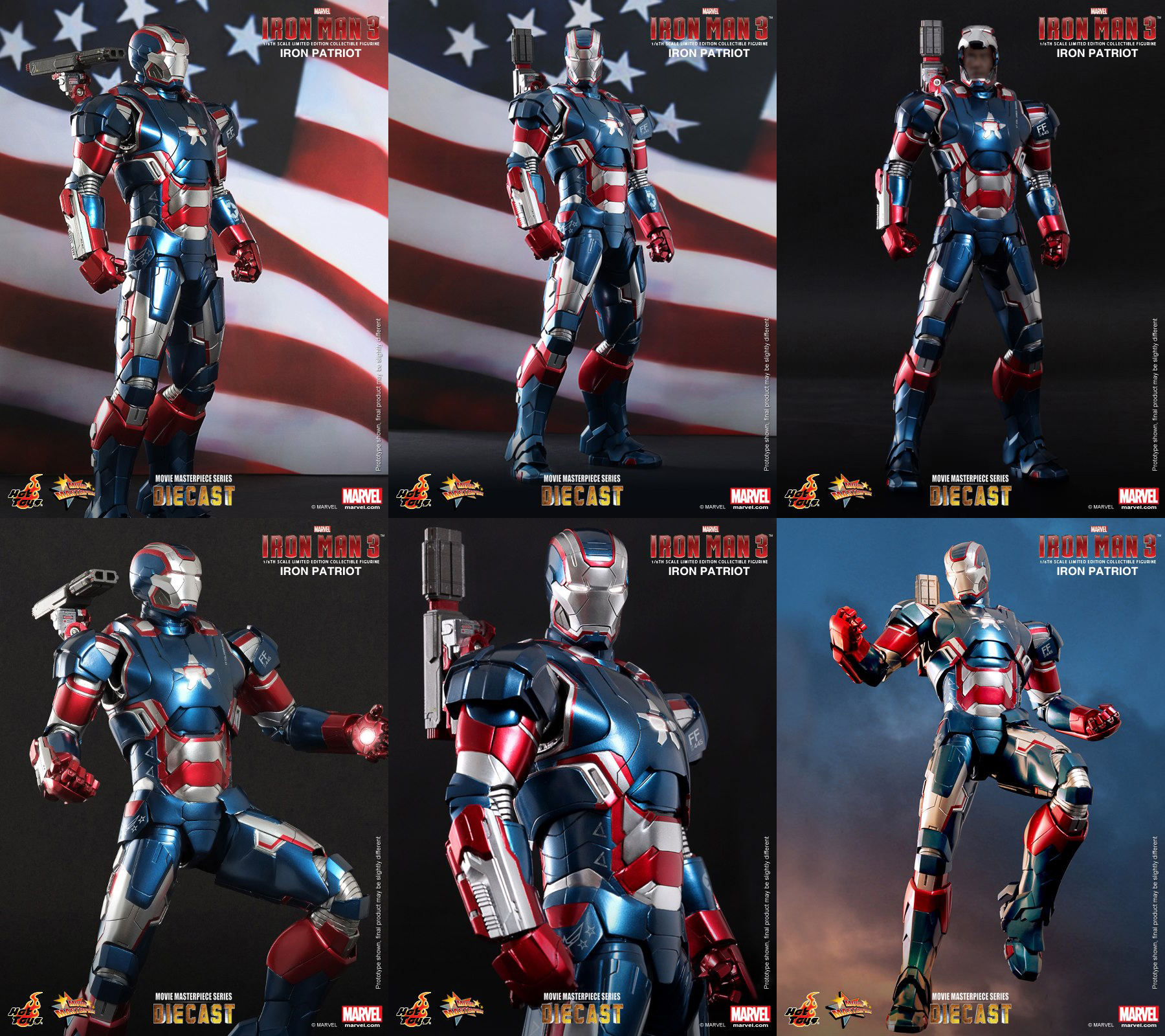 Titan Hero Series Iron Man Iron Patriot Ultimate Spider-Man PVC Figure Model Toy