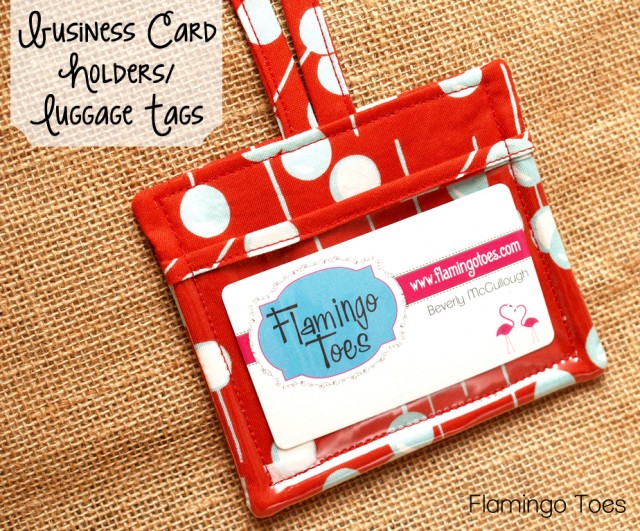 Business Card Holder by Flamingo Toes