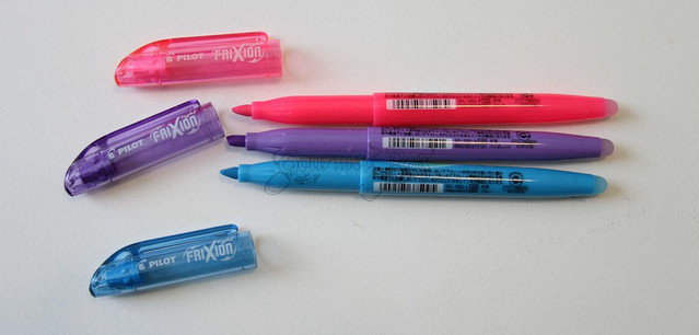 Pilot FriXion Highlighters Uncapped