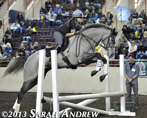Gunport and Michelle Warro at the PA Horse World Expo