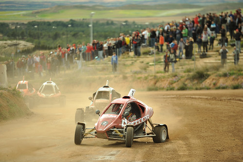 MotorLand Aragón acogió la 1ª cita del Campeonato de España de Autocross 2013
