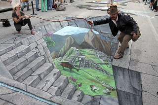 'Machu Picchu' 3d Streetpainting