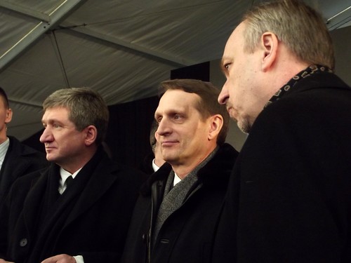 Jerzy Wenderlich, Siergiej Naryszkin, Bogdan Zdrojewski