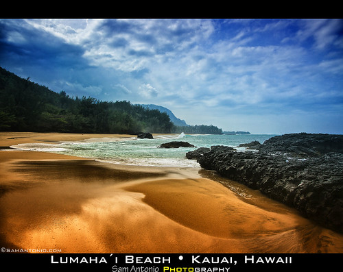 Life's a beach and then you die? Lumahai Beach; Kauai, Hawaii by Sam Antonio Photography