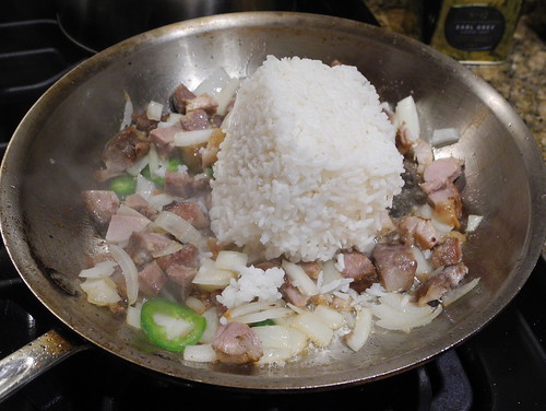 Leftover Pork Fried Rice