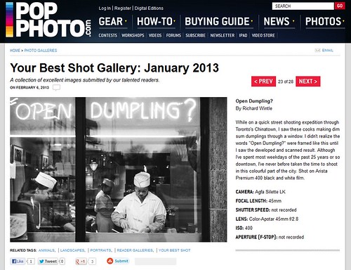 Popular Photography - Your Best Shot Gallery: January 2013