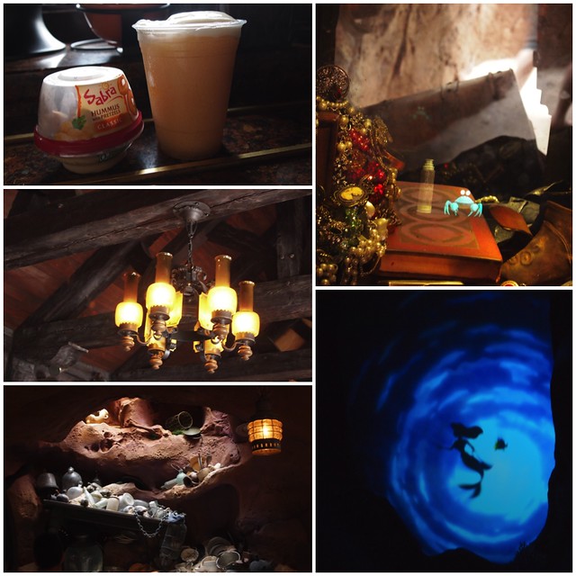 Voyage of the little mermaid + Gaston's taverne