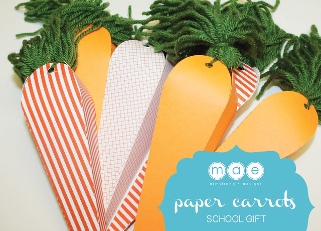 Paper Carrots - School Gift9